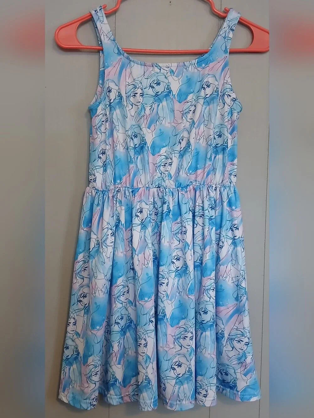 Disney Store Frozen Girls 9/10 Dress
